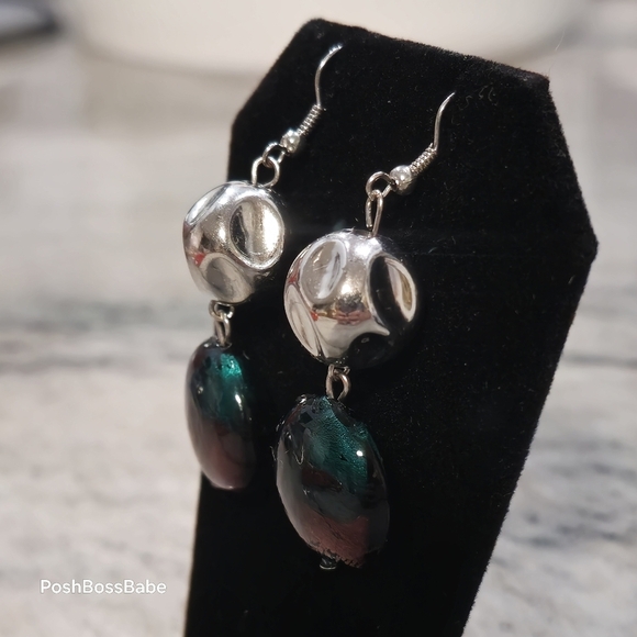 𝘿𝙧𝙤𝙥 𝙗𝙖𝙡𝙡 𝙚𝙖𝙧𝙧𝙞𝙣𝙜𝙨 𝙨𝙞𝙡𝙫𝙚𝙧 𝙩𝙤𝙣𝙚 𝙥𝙪𝙧𝙥𝙡𝙚 𝙩𝙚𝙖𝙡 - Picture 4 of 7